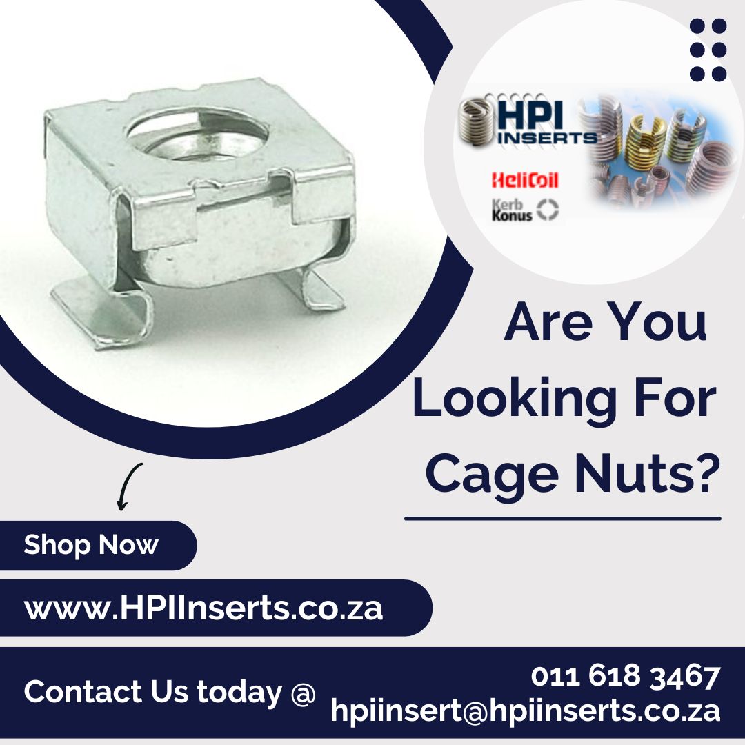 HPI Inserts_ Are you looking for Cage Nuts July 2023