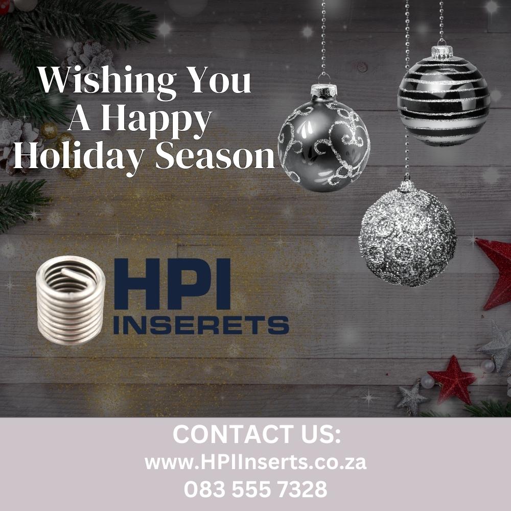 Wishing You A Happy Holiday Season - HPI Inserts